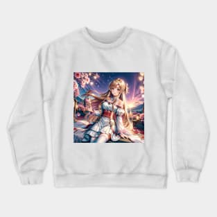 asuna valentine Crewneck Sweatshirt